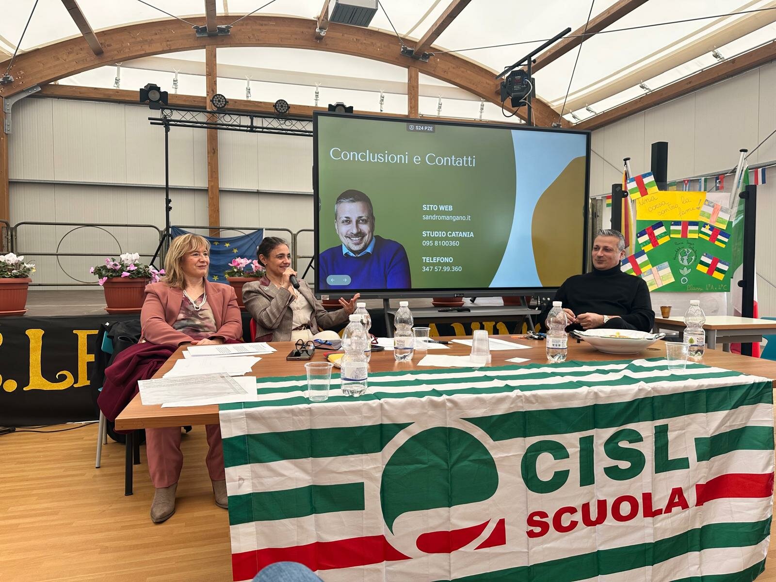 Burnout nella scuola: grande partecipazione al seminario CISL Scuola Catania con il dott Sandro Mangano