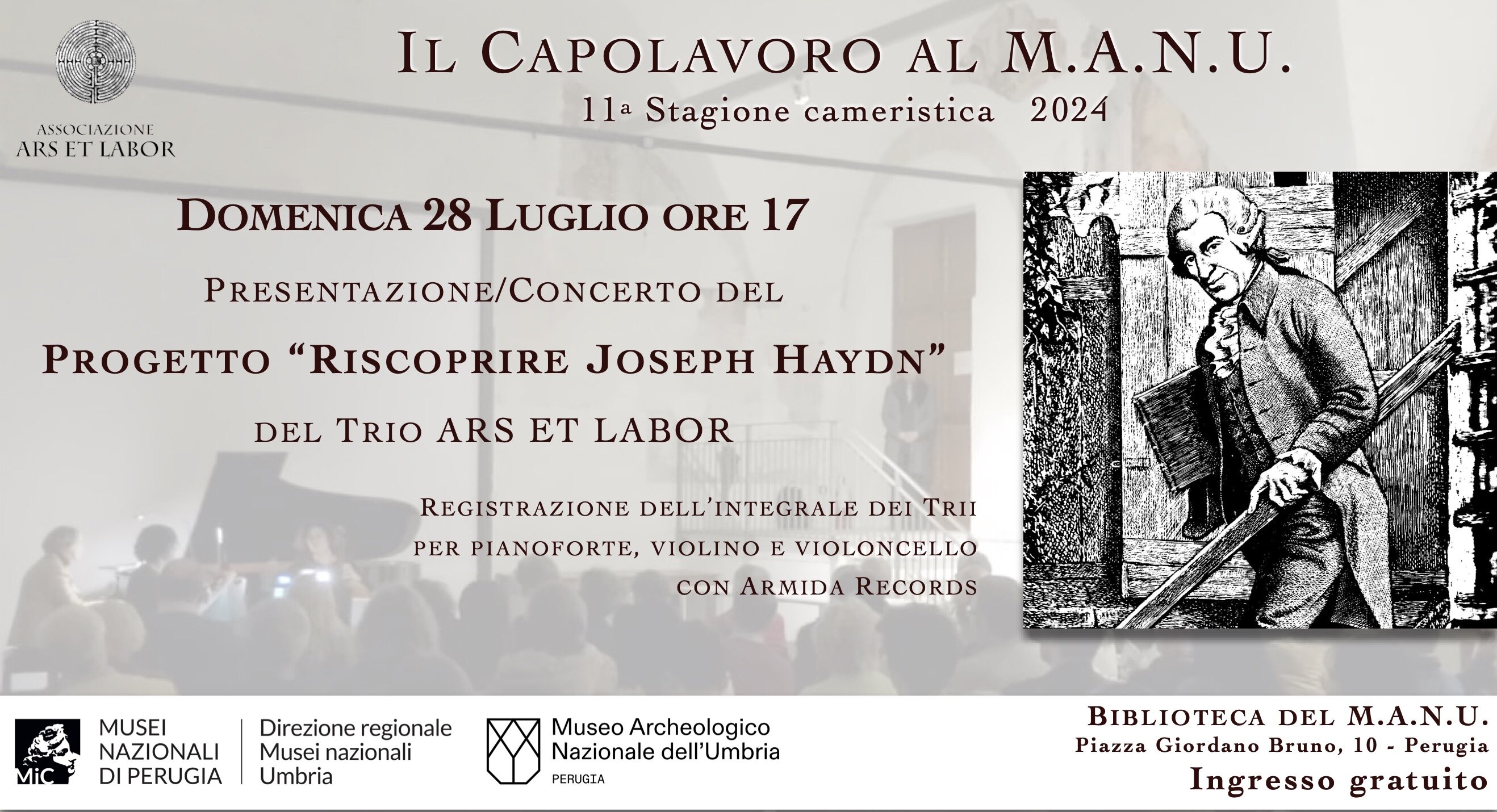 Il Capolavoro al M.A.N.U. - Progetto Riscoprire Joseph Haydn