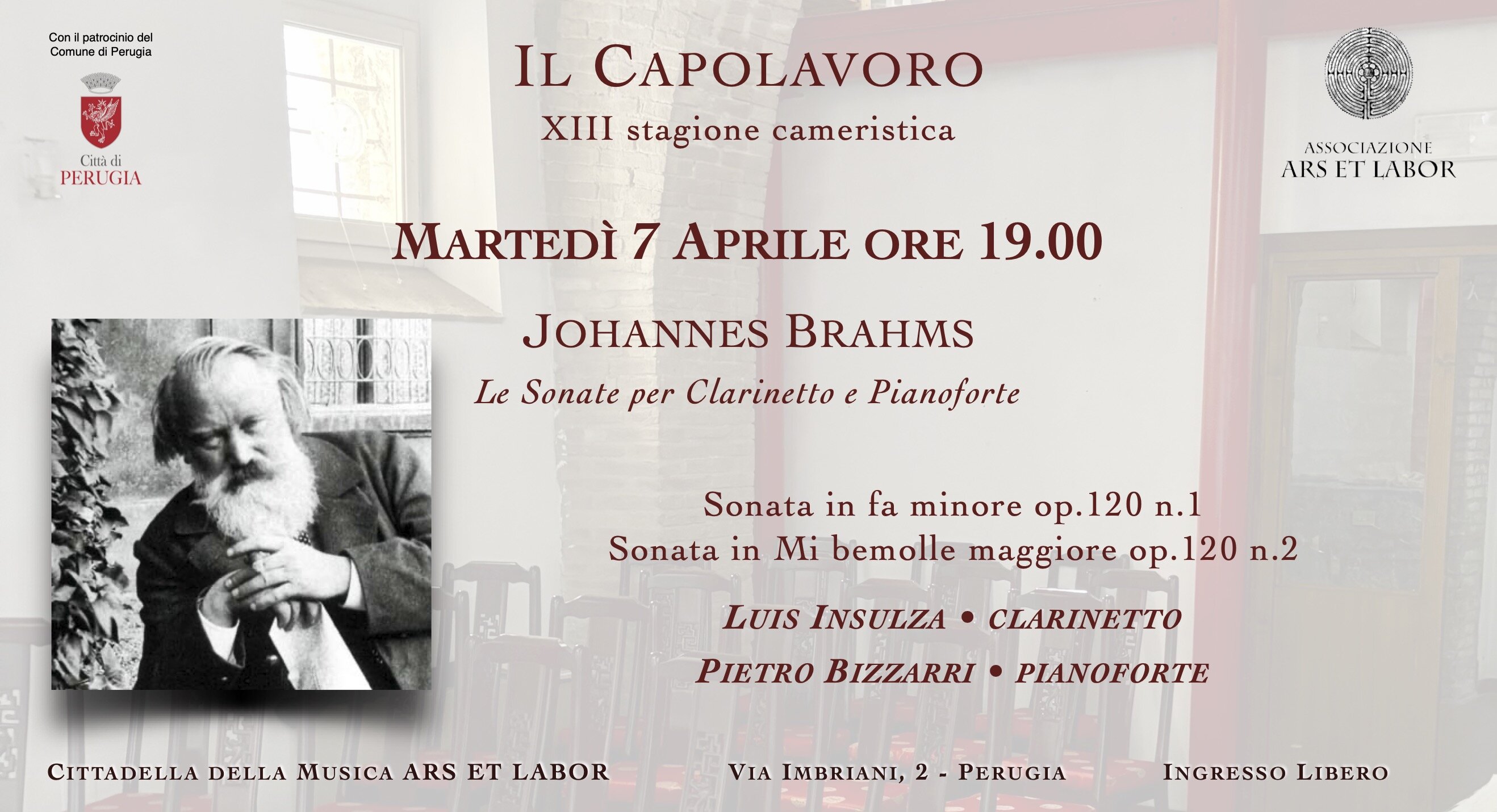 Il Capolavoro - Johannes Brahms - Le Sonate per Clarinetto e Pianoforte