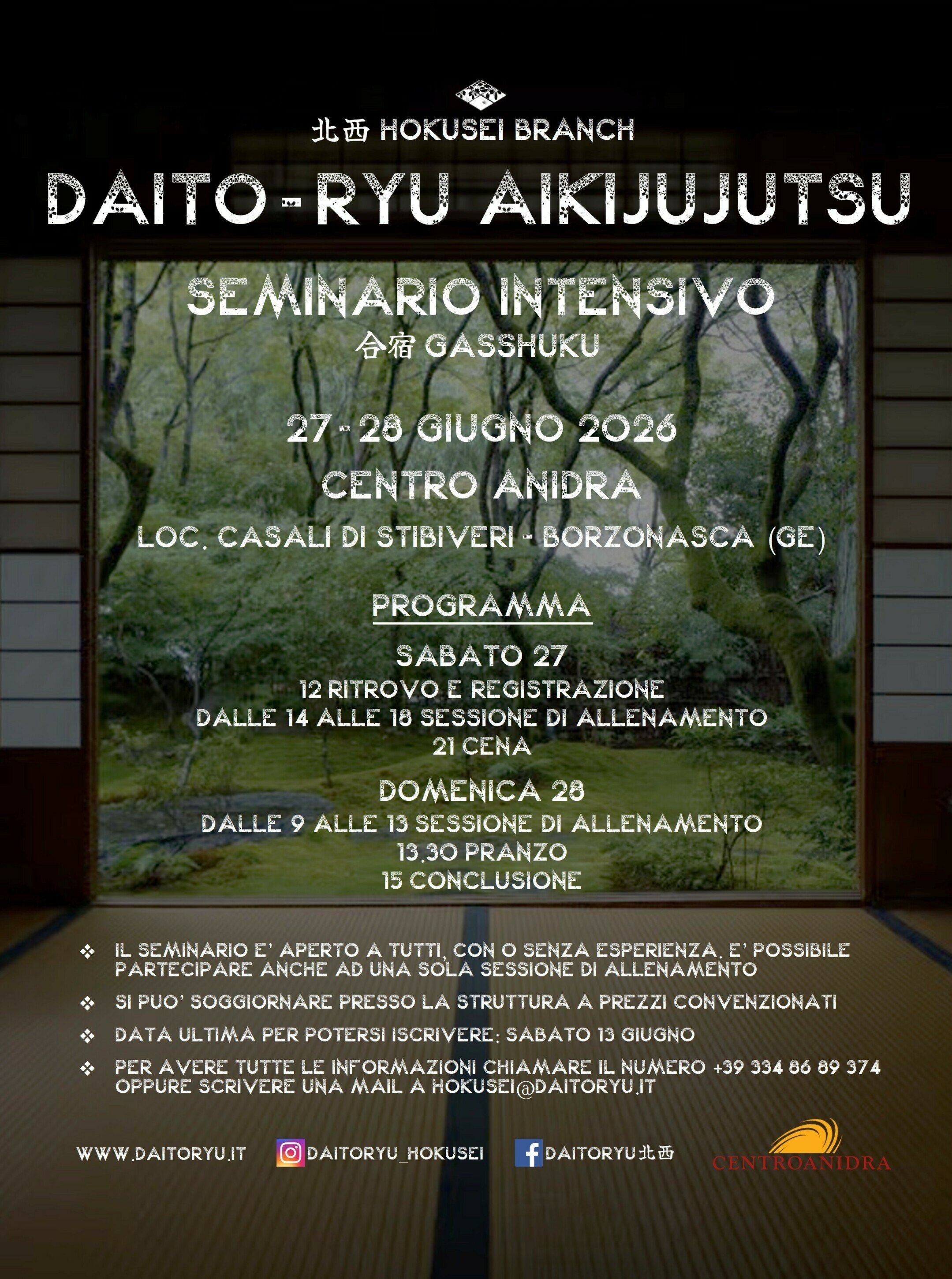 Daito-ryu Aikijujutsu - Gasshuku 2026