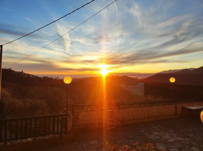 TRAMONTO DALLA LOCANDA