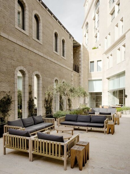 Mamilla hotel luxury hotel design by chiara butti in collaboration with lissoni & partners