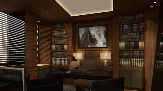 Shangri-la apartment design concept saudi arabia