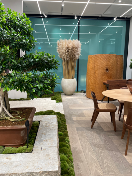 Timeless values Globus Enea Bucherer concept installation