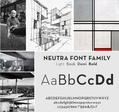 Concept visual identity for interior gallery zurich