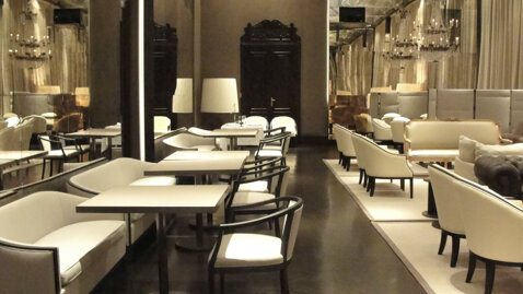 Concept interior design for luxury hotel majestic rome