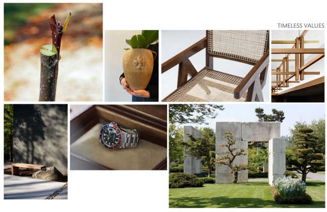 Timeless values Globus Enea Bucherer concept installation