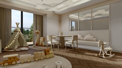 Shangri-la apartment design concept saudi arabia