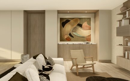 Interior design concept Living Room Milano