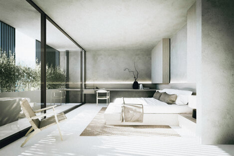 Minimal design for a private villa in Lugano by chiara butti studio