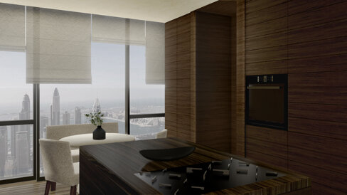 Shangri-la apartment design concept saudi arabia