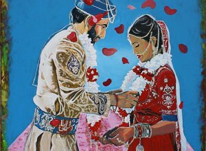 Eternal love scene titled 