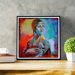 L'Arte del passato reinterpretata in chiave moderna. Acquista il poster del mio dipinto 