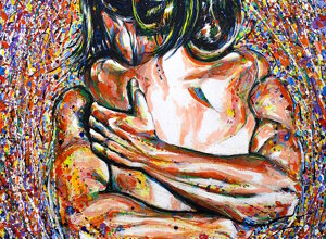 Symbolic painting entitled 