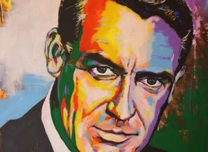 Ritratto di Cary Grant - Massimo Paravani Ritratto di Cary Grant - Massimo Paravani