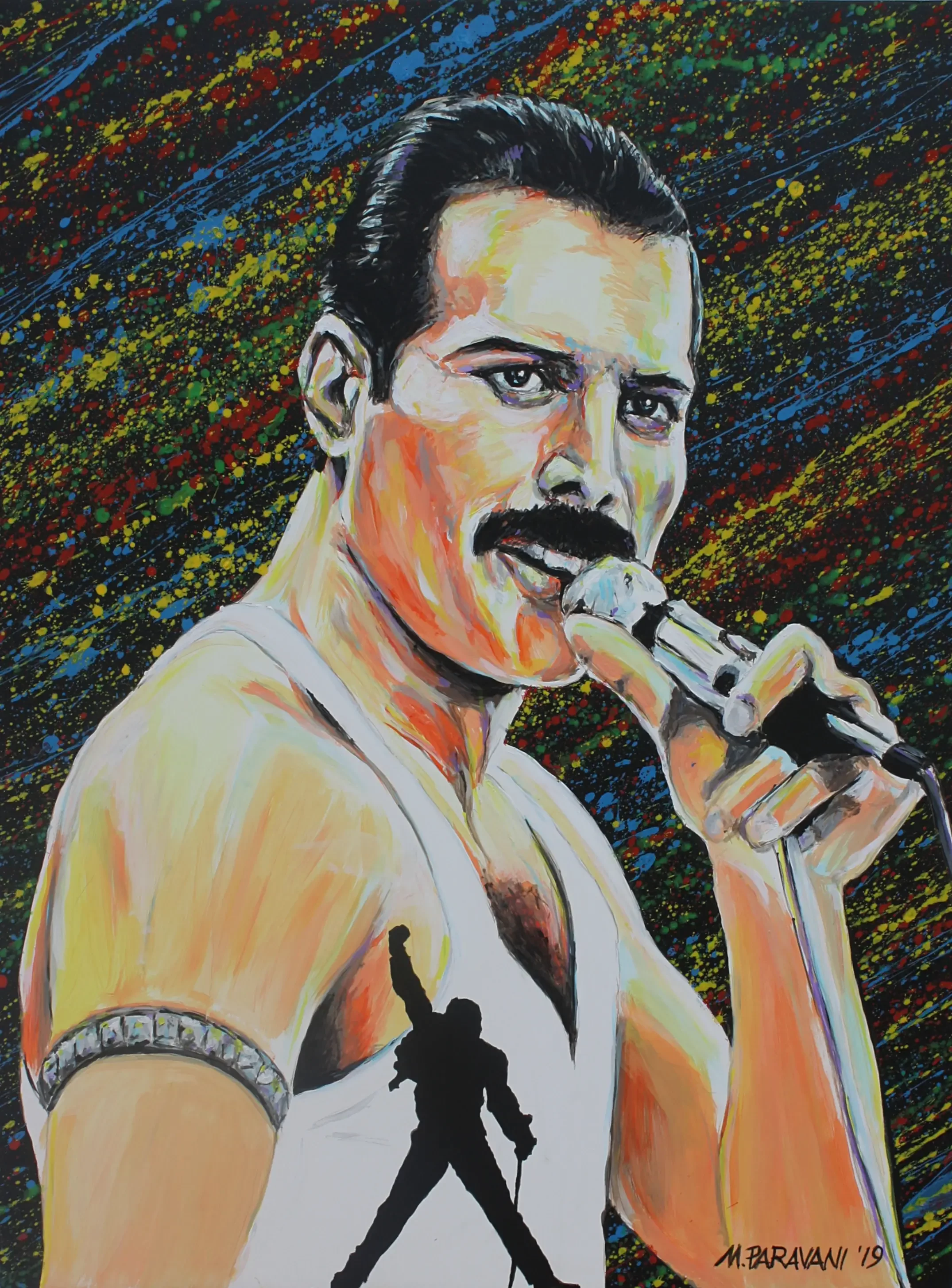 Music is color, painting is sound