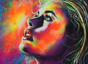 Ritratto di donna intensa intitolato 