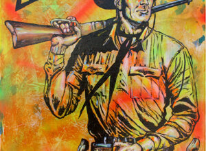 Seconda interpretazione pittorica di Tex Willer realizzata da Massimo Paravani Seconda interpretazione pittorica di Tex Willer realizzata da Massimo Paravani