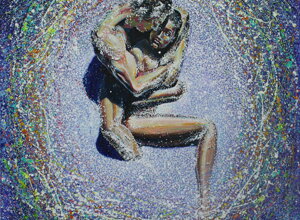 Abstract-emotional work entitled 