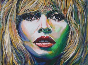 Ritratto di Brigitte Bardot - Massimo Paravani Ritratto di Brigitte Bardot - Massimo Paravani