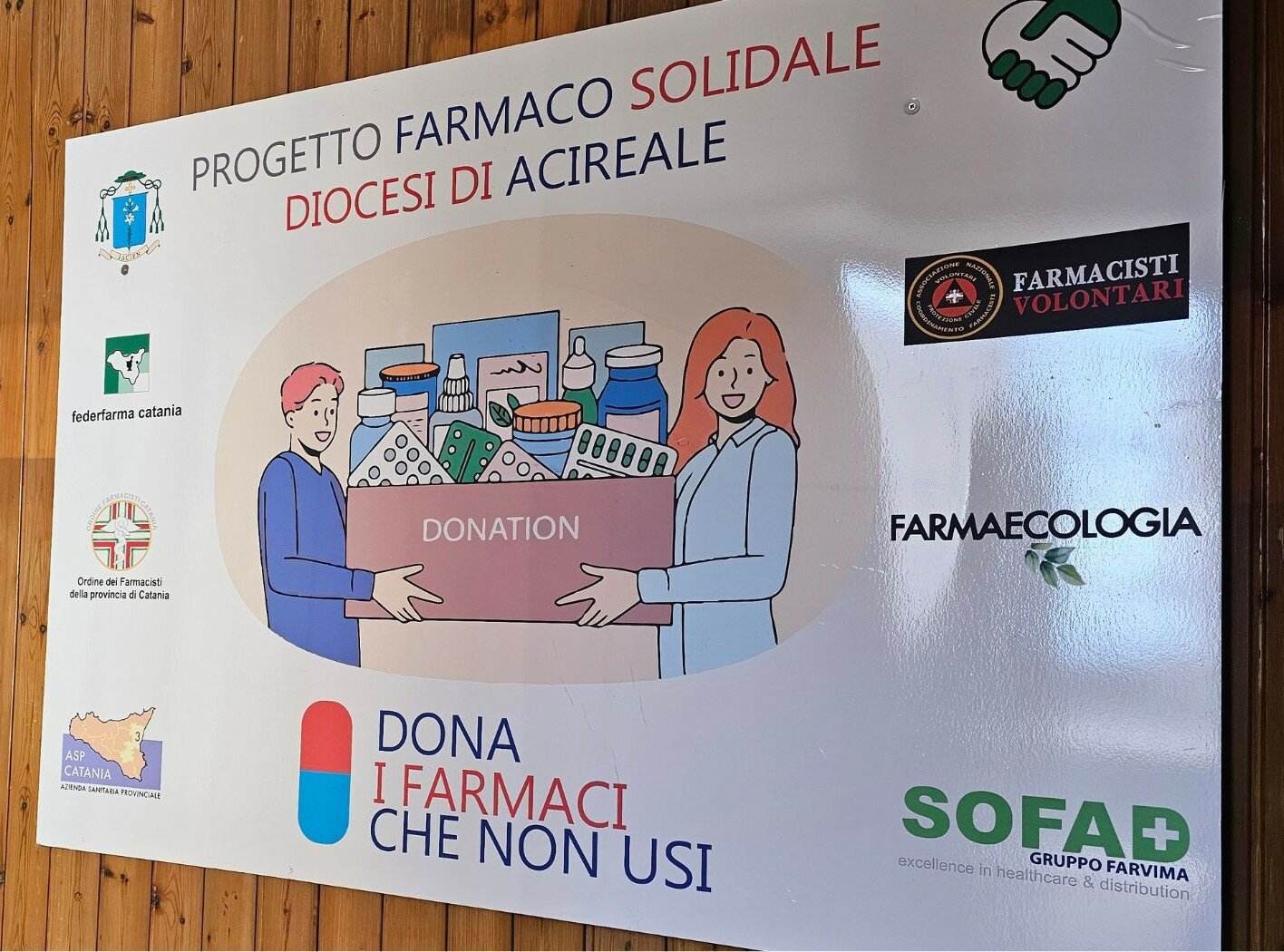 &ldquo;Farmaco Solidale&rdquo;: la diocesi di Acireale promuove una rete contro la povert&agrave; sanitaria