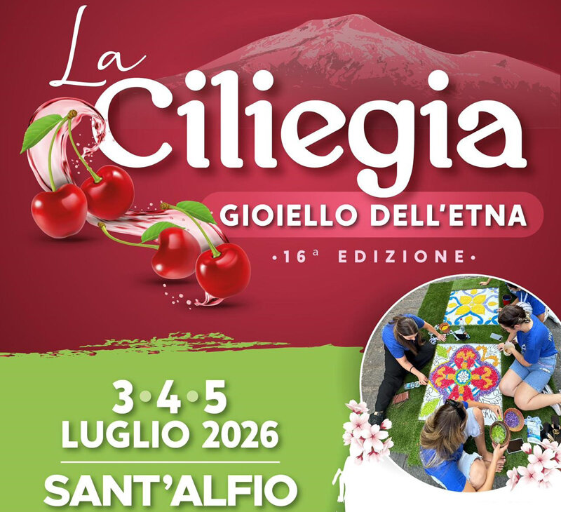 Torna a Sant&rsquo;Alfio 'La Ciliegia, Gioiello dell&rsquo;Etna'