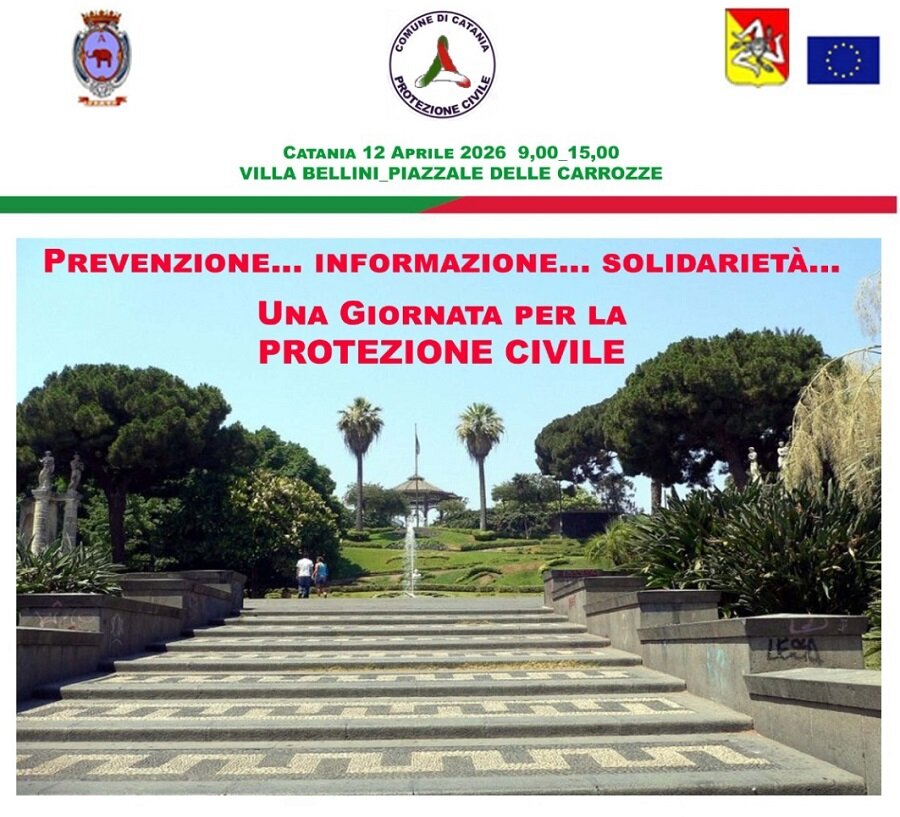 Protezione civile, domenica al Giardino Bellini Prevenzione, informazione, Solidarietà