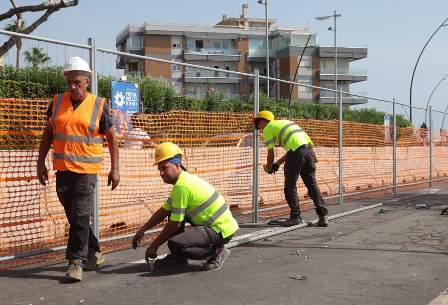 Viale Ruggero di Lauria, al via i lavori di manutenzione della rete gas