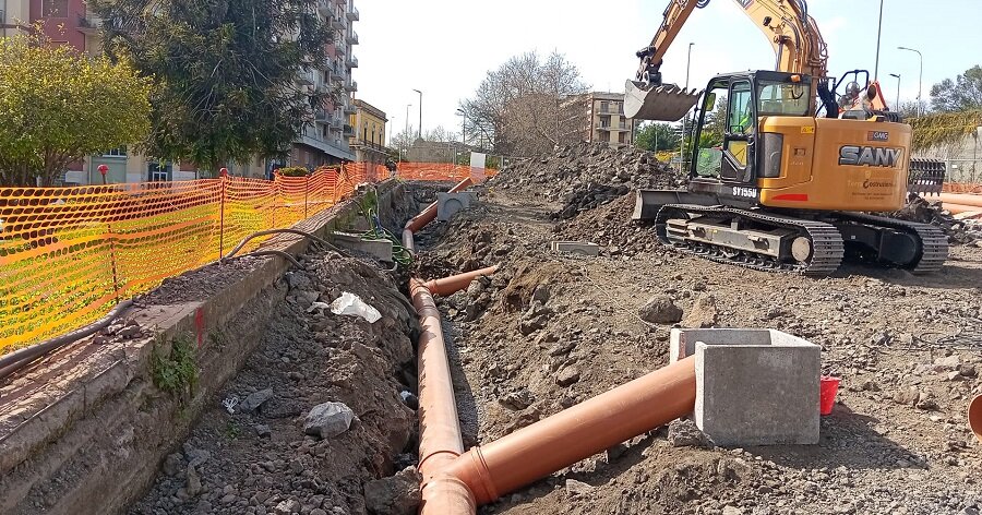 Tondo Gioeni, un Giardino della pioggia per drenare le acque che si riversano su via Etnea