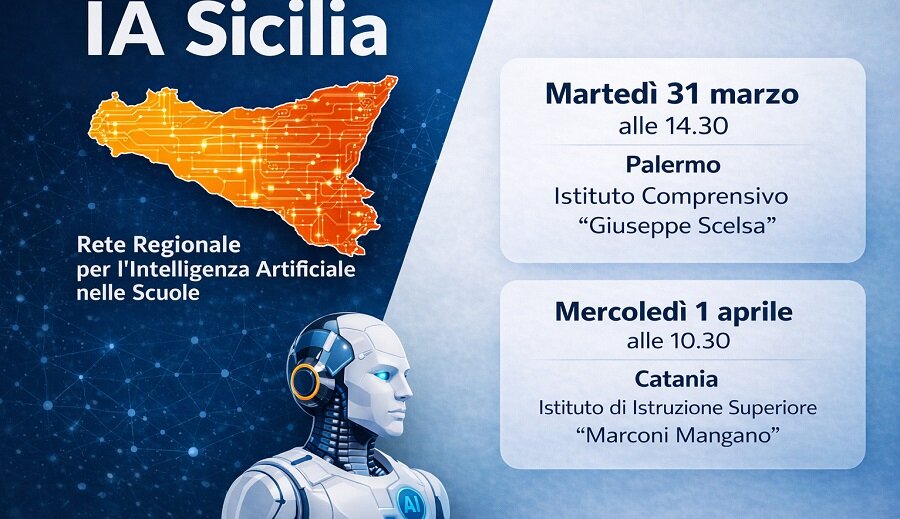 Scuola e innovazione, nasce IA Sicilia