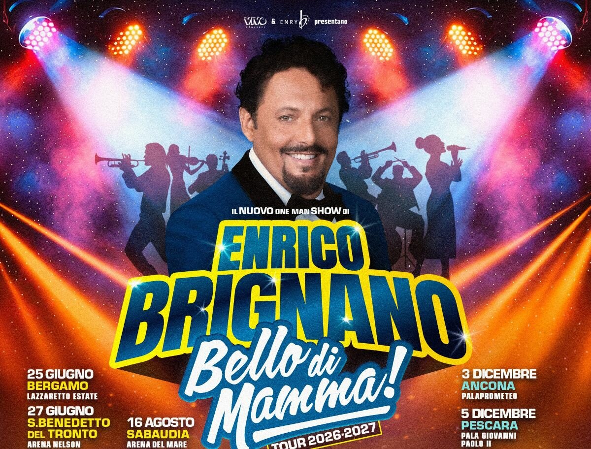 'Bello di mamma!' le nuove date per il one man show di Enrico Brignano 'Bello di mamma!' le nuove date per il one man show di Enrico Brignano