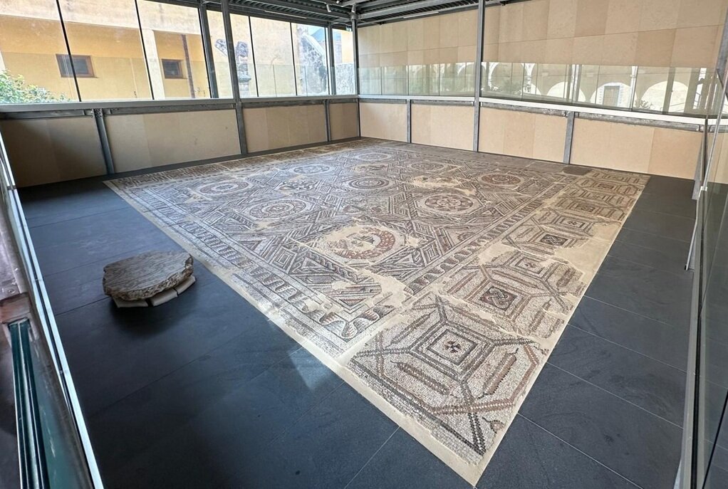 A Carini il mosaico De Spuches-Galati