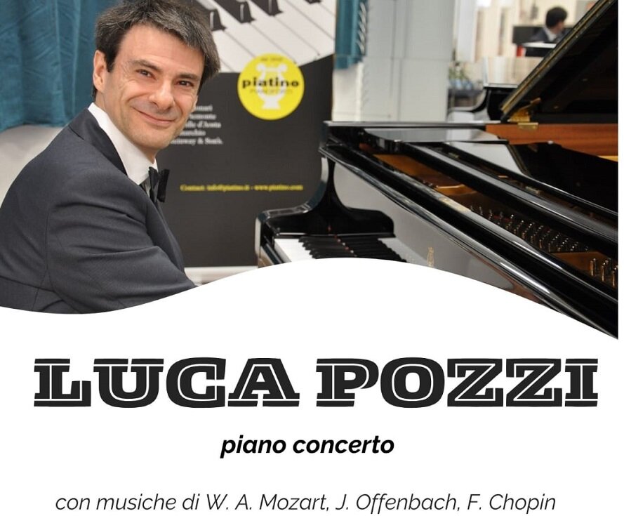 Oggi alla Biblioteca Navarria Crifò di Catania piano concerto di Luca Pozzi