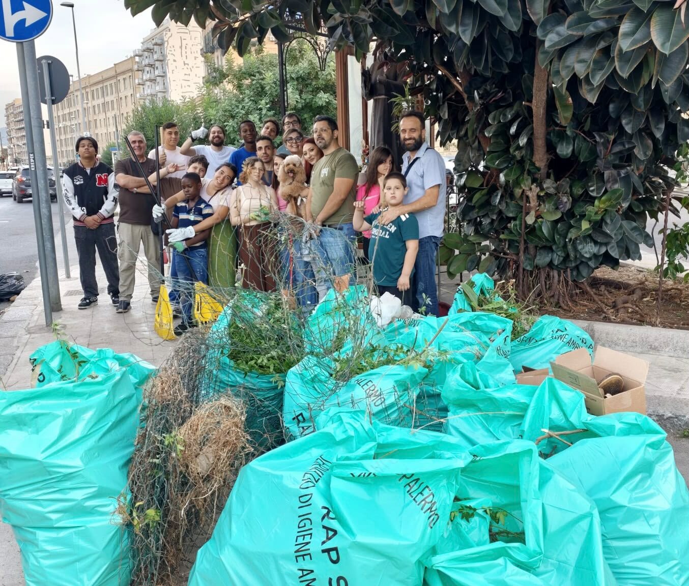 A Palermo intervento di riqualificazione area verde dei giovani di LIFE and LIFE