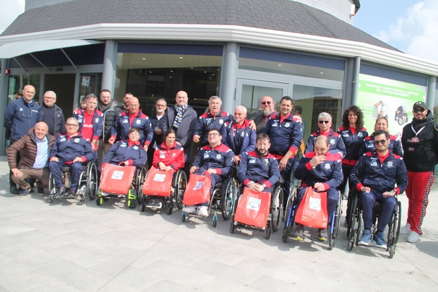 Wheelchair Rugby Catania, presentate le nuove maglie