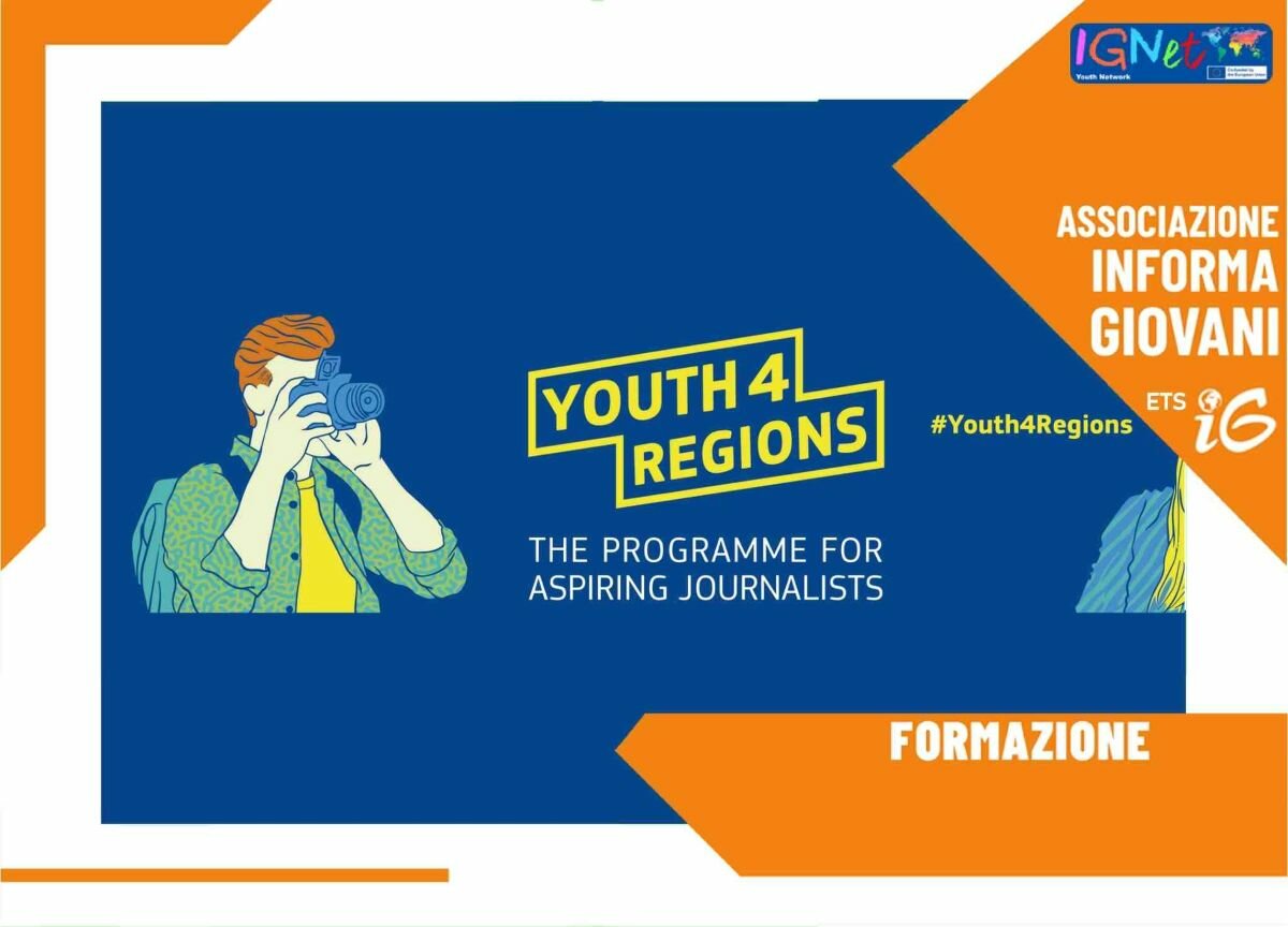 Via al progetto Youth4Regions per giovani reporter