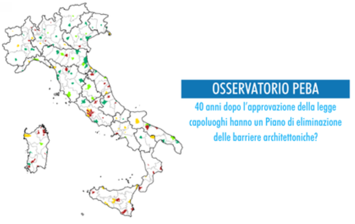 Sicilia, Indagine Associazione Coscioni su barriere architettoniche