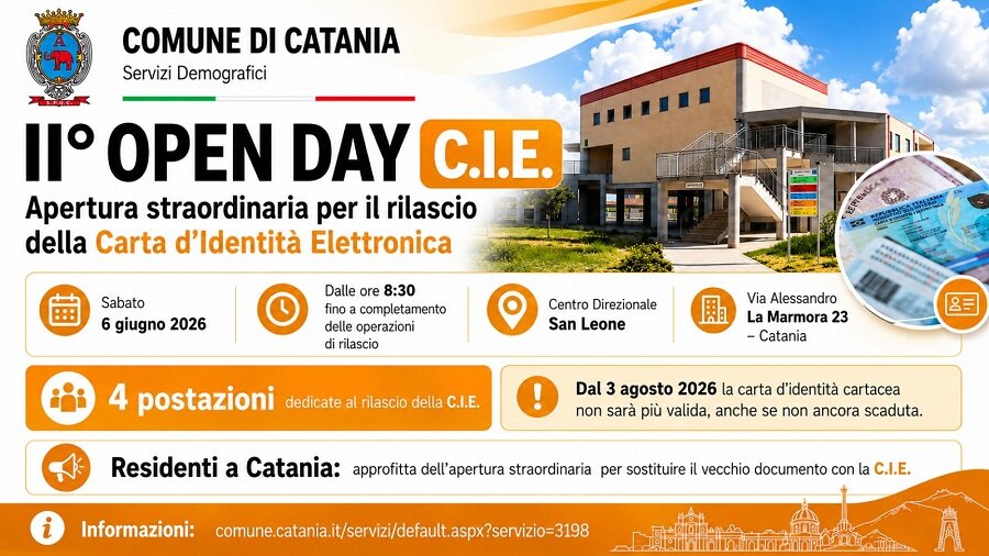 Servizi Demografici, secondo open day per rilascio carta d&rsquo;identit&agrave; elettronica
