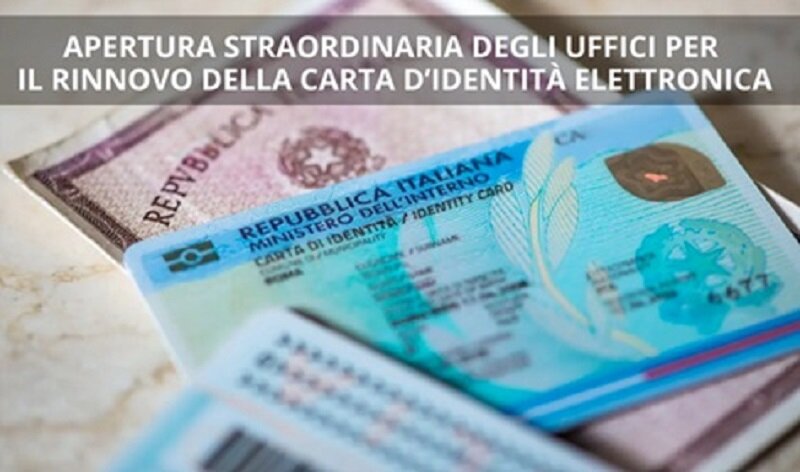 Servizi Demografici, sabato open day per il rilascio della carta d&rsquo;identit&agrave; elettronica