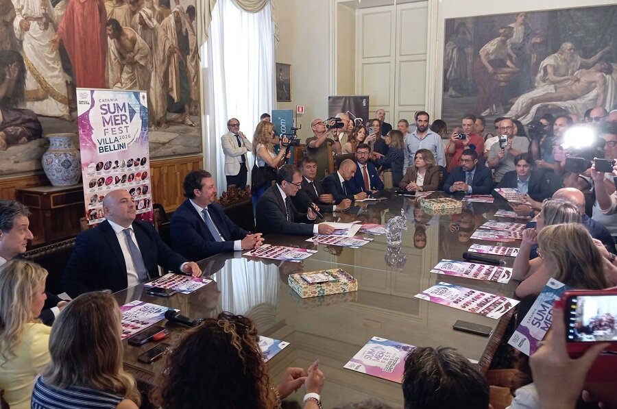 Presentato stamattina il cartellone estivo 'Catania Summer Fest 2026'