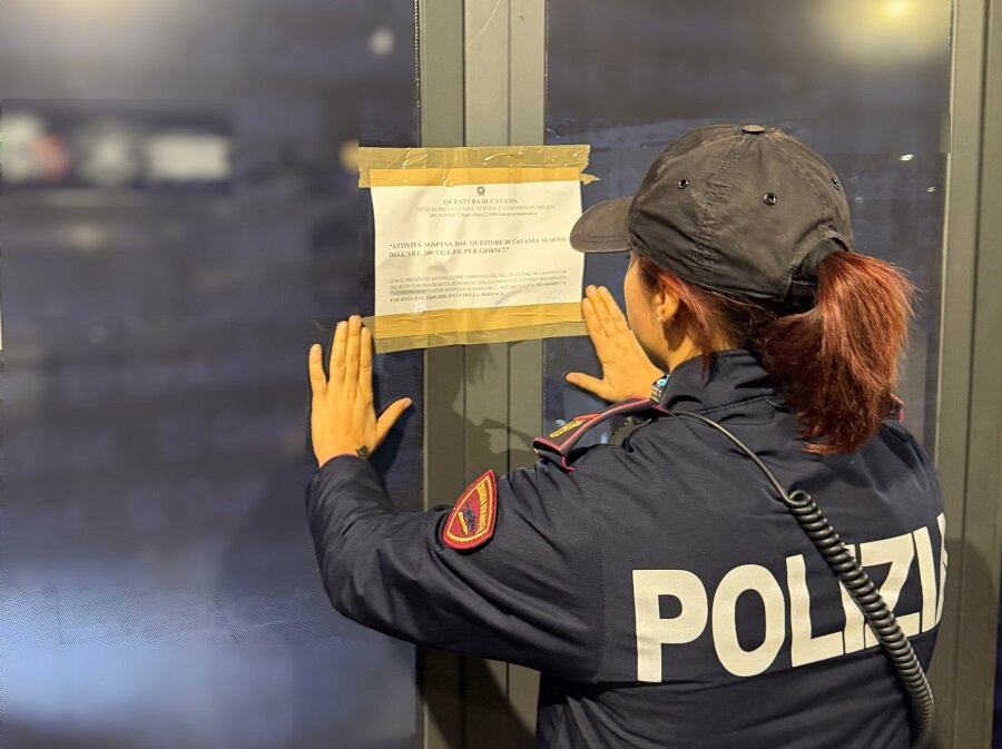 Sospese dalla Polizia di Stato le attività di due sale scommesse, una nei pressi di Largo Rosolino Pilo e l’altra in via Plebiscito
