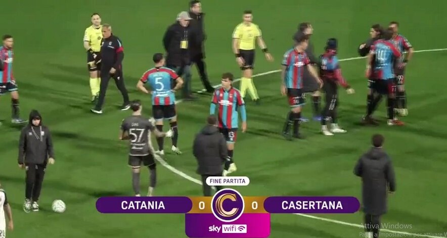 Deludente 0-0 al Massimino tra Catania e Casertana, etnei lenti ed impacciati
