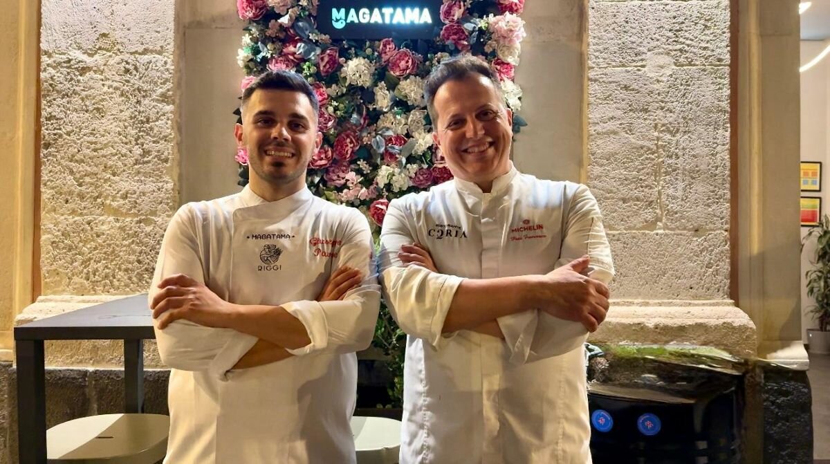 Magatama celebra pizza e alta cucina: protagonisti Giuseppe Pavone e Francesco Patti