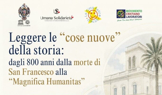 A Caltagirone riflessione su San Francesco e la 'Magnifica Humanitas