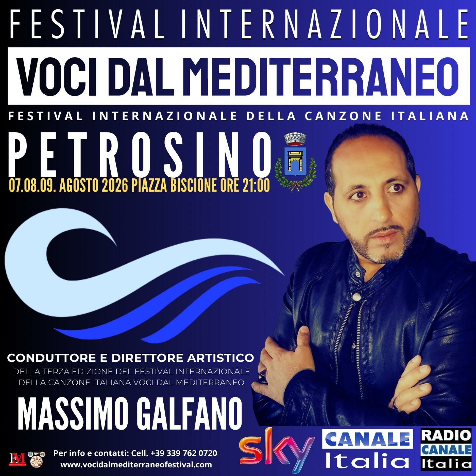 3° edizione Festival della canzone italiana “Voci dal Mediterraneo”