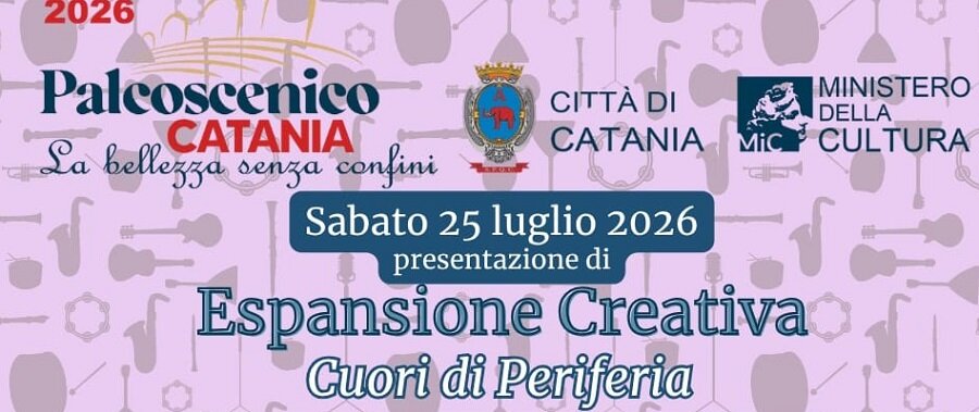Domani 25 luglio si presenta a San Giovanni Galermo il progetto &lsquo;Espansione Creativa 2026 - Cuori di Periferia&rsquo;