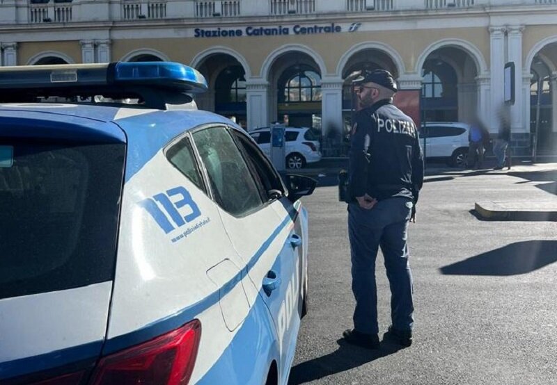 Controlli della Polizia di Stato nelle aree limitrofe alla Stazione