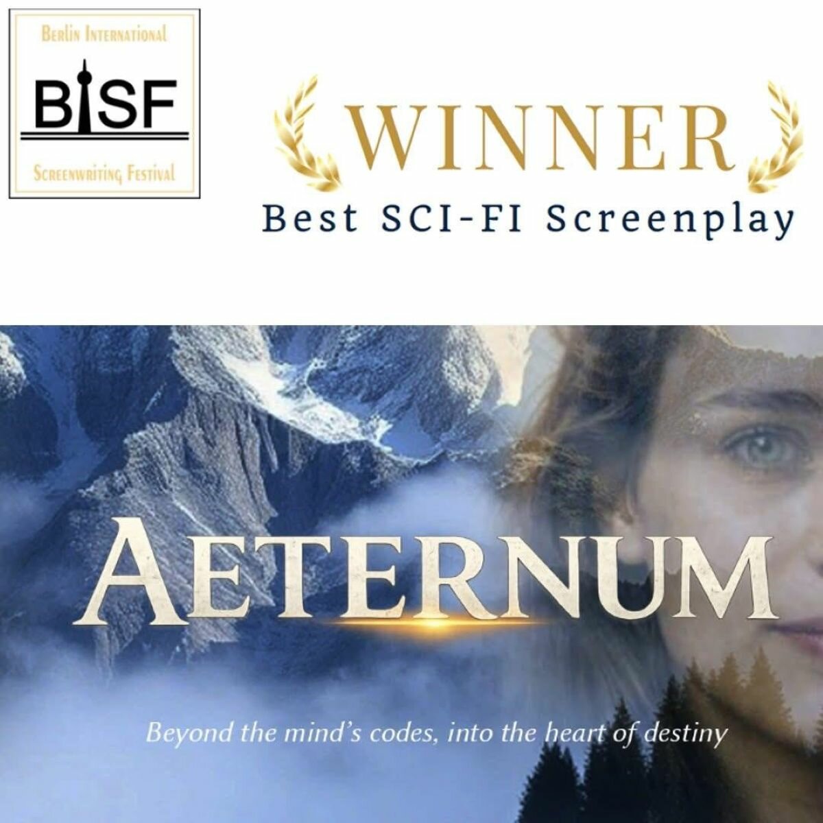 'Aeternum' di Jordan River premiato come Miglior Sceneggiatura SciFi al Berlin International Screenwriting Festival