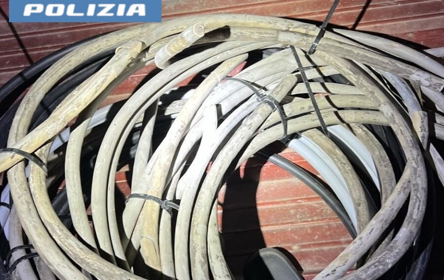 Contrasto al furto di oro rosso della polizia di Stato