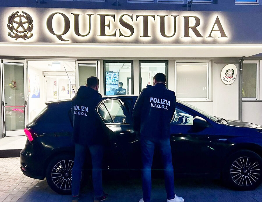Arrestato dalla Polizia di Stato l'anarchico Giuseppe Sciacca